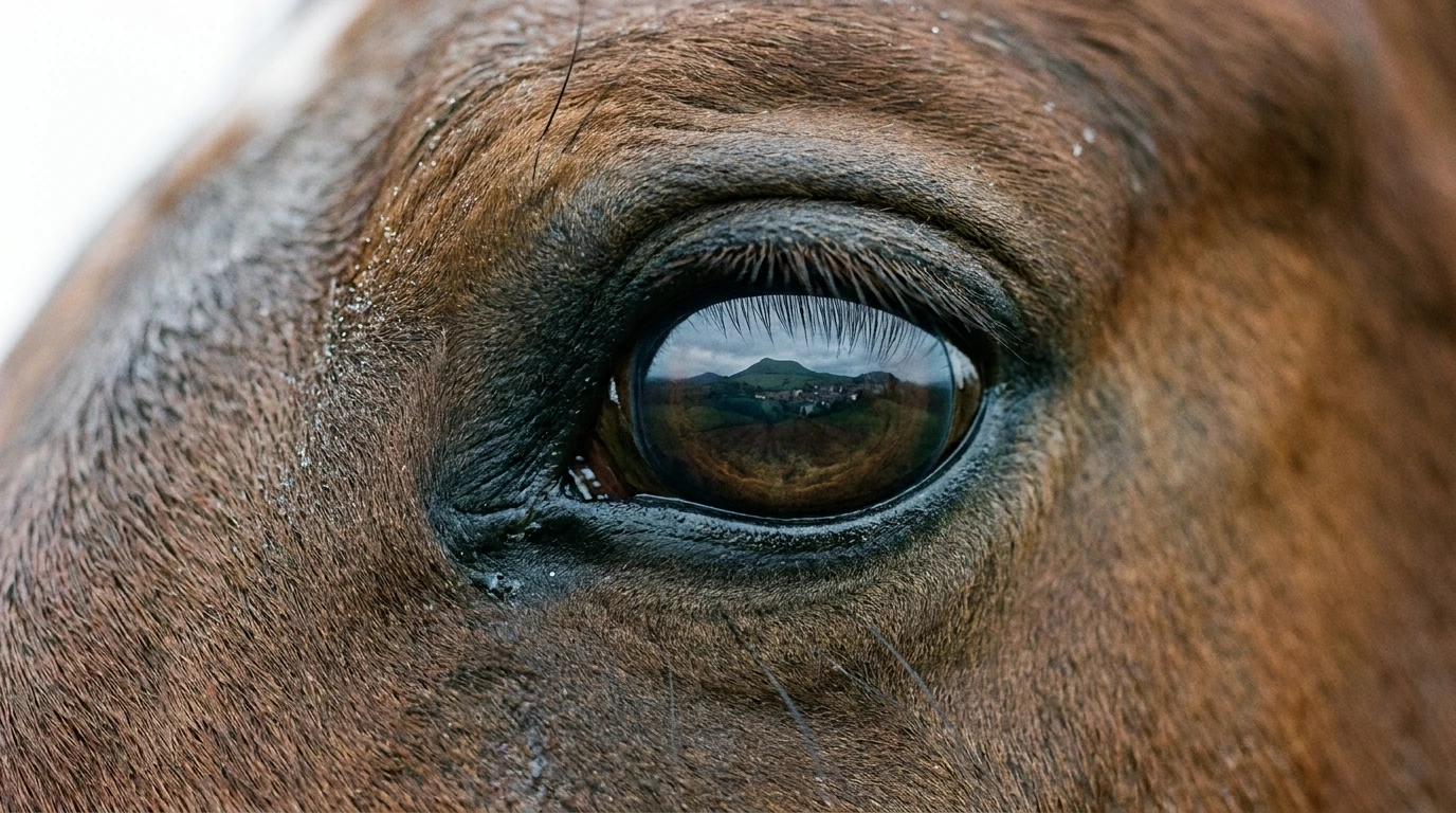 Un regard de cheval au Ferme de la Seconde Chance, Le Brignon